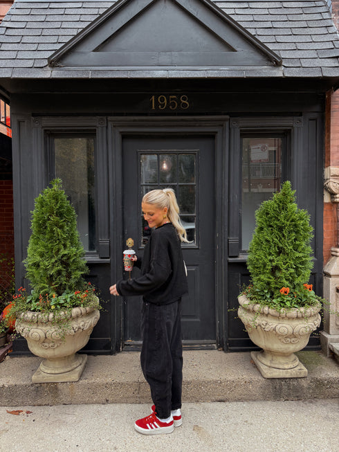 Coco Cutie Cardigan // Black